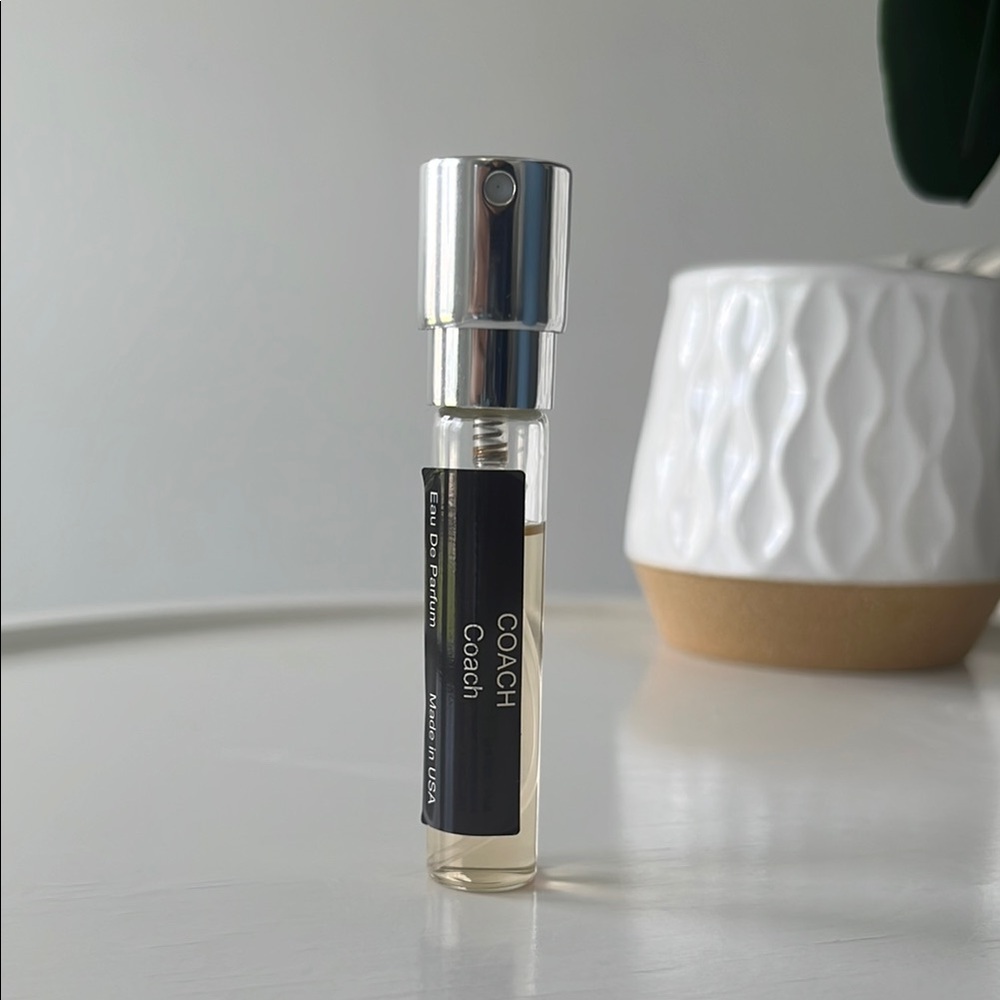 Coach by Coach Eau De Parfum- Silver and Black Travel fragrance